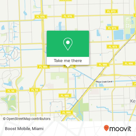 Boost Mobile map