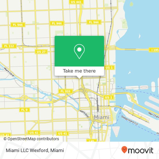 Mapa de Miami LLC Wexford