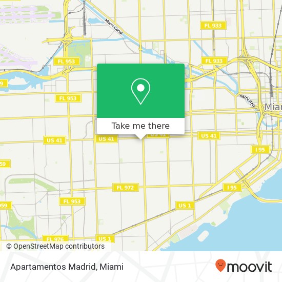 Mapa de Apartamentos Madrid