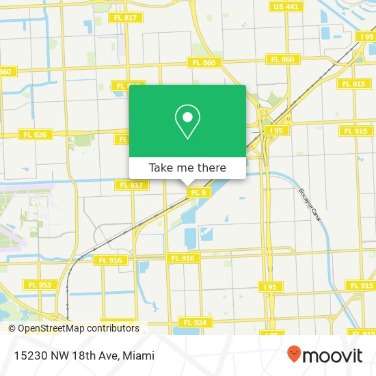 15230 NW 18th Ave map
