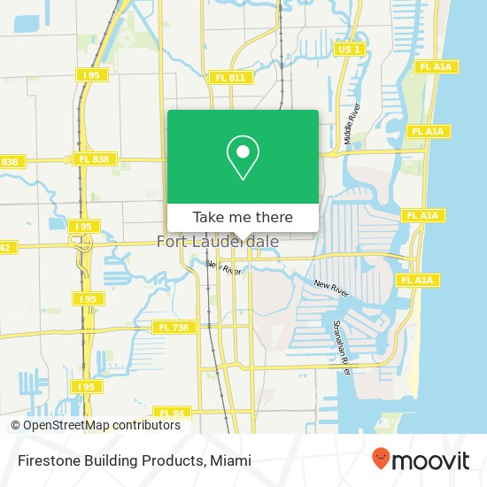 Firestone Building Products map