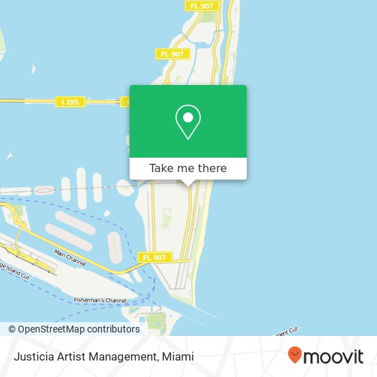Mapa de Justicia Artist Management