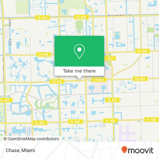 Chase map