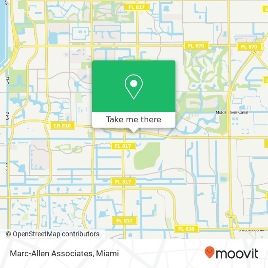 Marc-Allen Associates map
