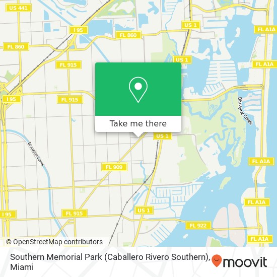 Southern Memorial Park (Caballero Rivero Southern) map