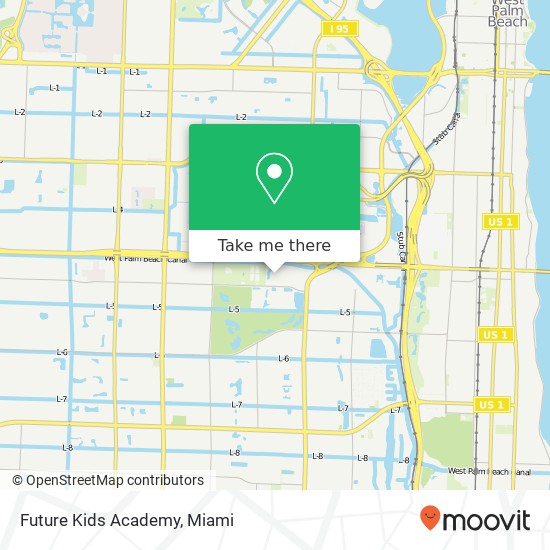 Future Kids Academy map