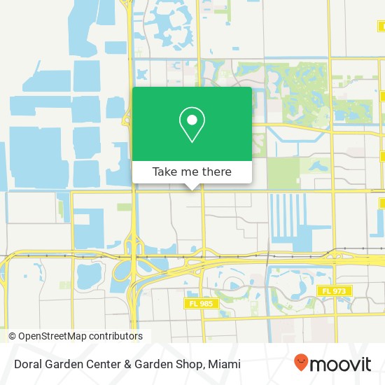 Doral Garden Center & Garden Shop map