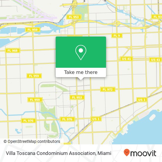 Villa Toscana Condominium Association map