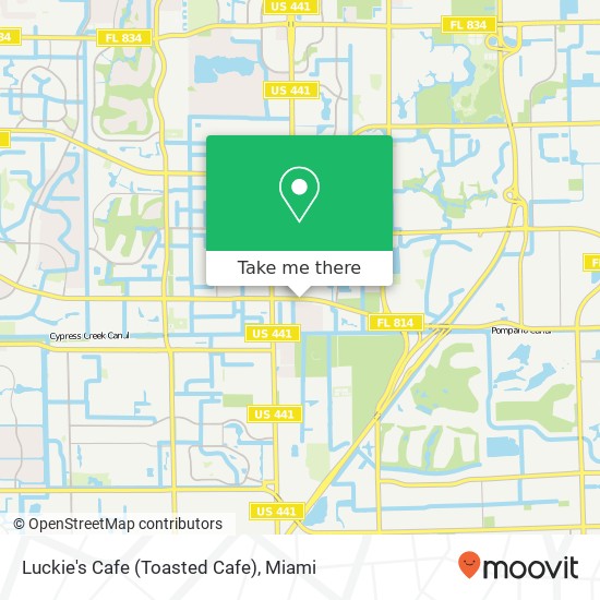 Luckie's Cafe (Toasted Cafe) map