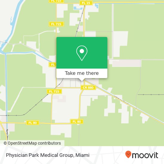 Mapa de Physician Park Medical Group