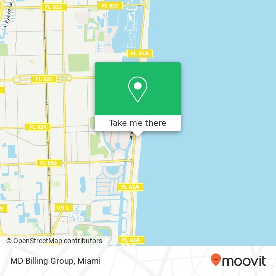 MD Billing Group map