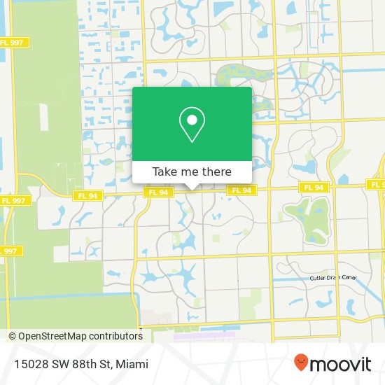 15028 SW 88th St map