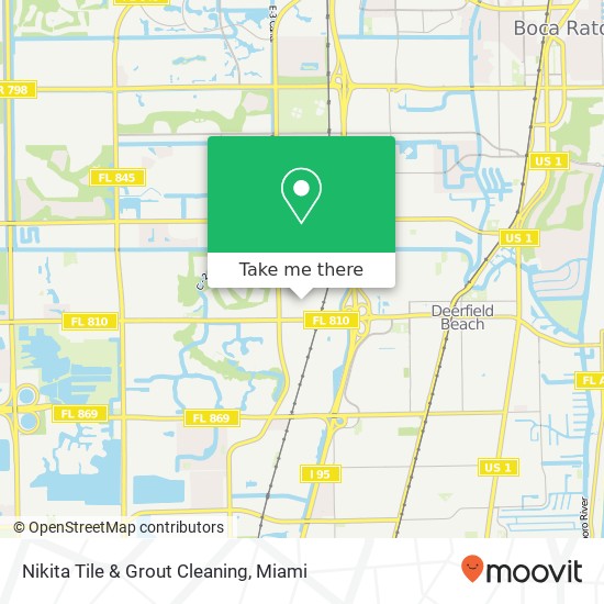 Nikita Tile & Grout Cleaning map