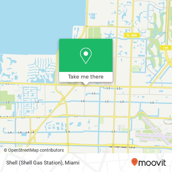 Mapa de Shell (Shell Gas Station)