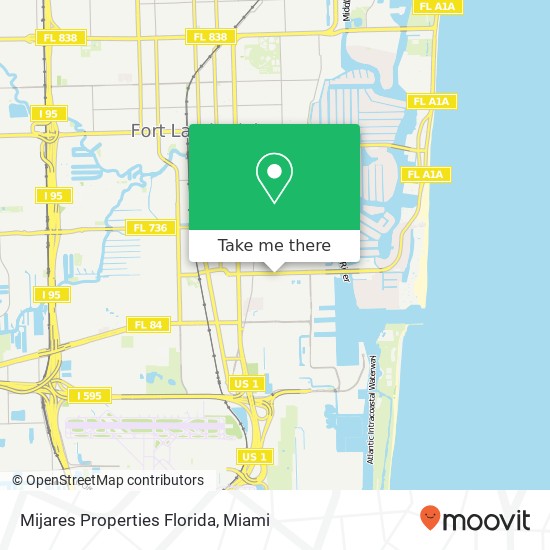 Mijares Properties Florida map