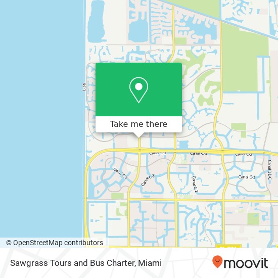 Sawgrass Tours and Bus Charter map