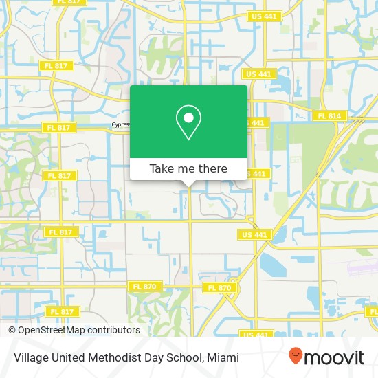 Mapa de Village United Methodist Day School