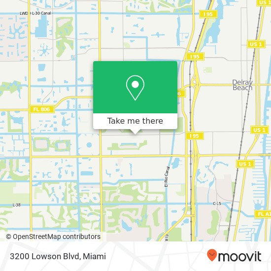 3200 Lowson Blvd map