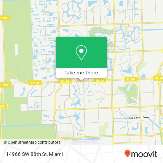 14966 SW 88th St map