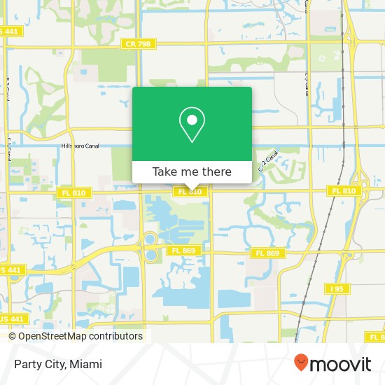 Party City map