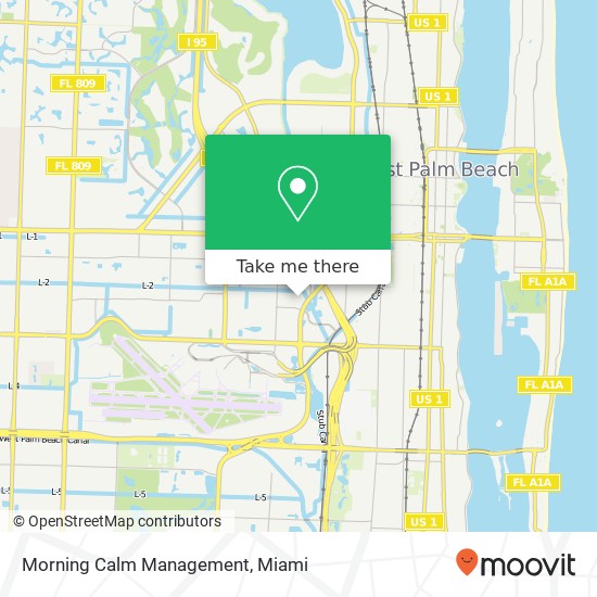 Morning Calm Management map