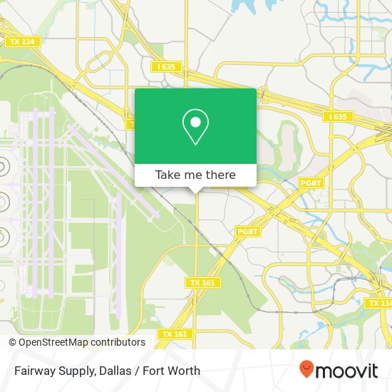 Mapa de Fairway Supply