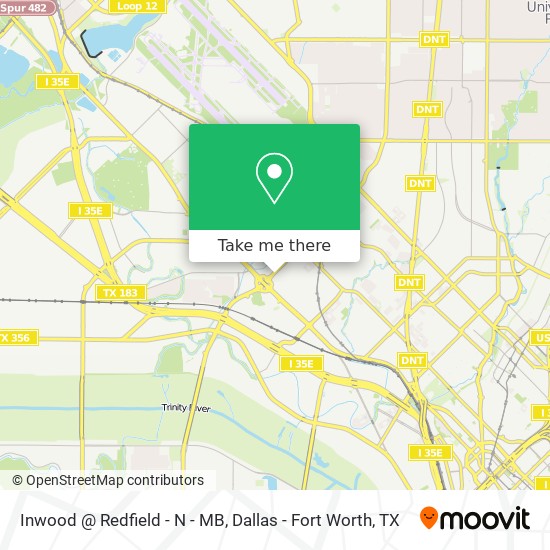 Mapa de Inwood @ Redfield - N - MB