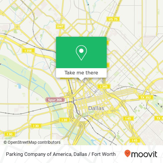 Parking Company of America map