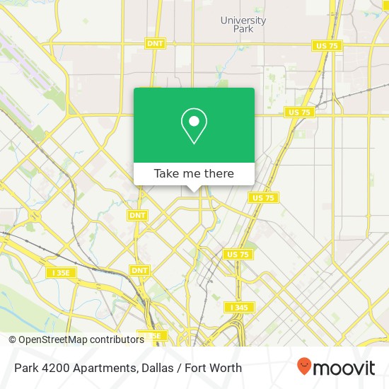 Park 4200 Apartments map