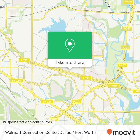 Walmart Connection Center map