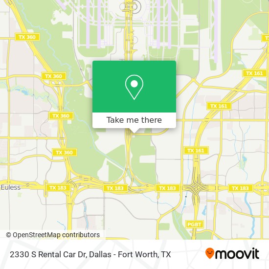 2330 S Rental Car Dr map