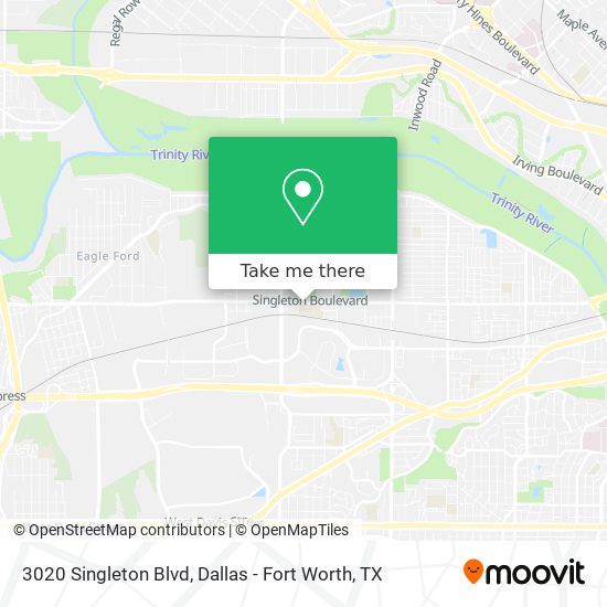 Mapa de 3020 Singleton Blvd