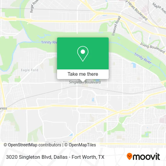 3020 Singleton Blvd map