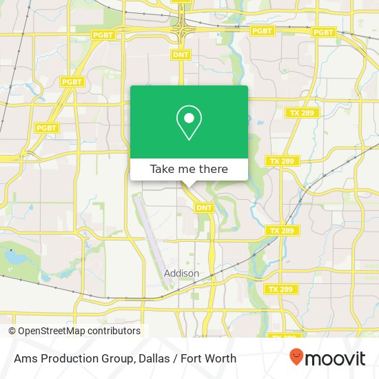 Ams Production Group map