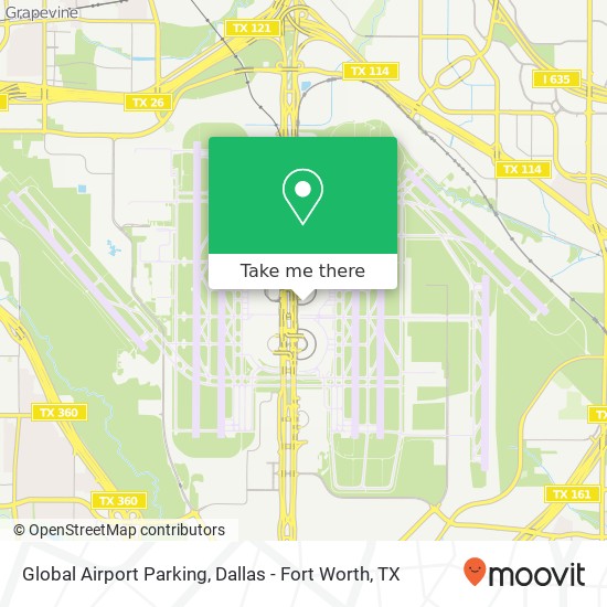 Mapa de Global Airport Parking