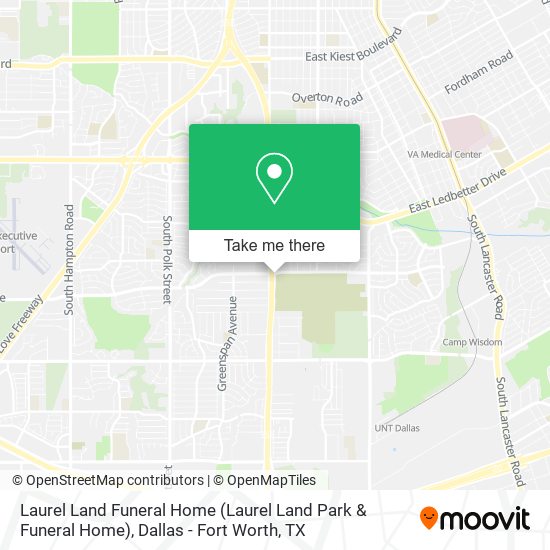 Laurel Land Funeral Home map