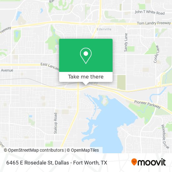 Mapa de 6465 E Rosedale St