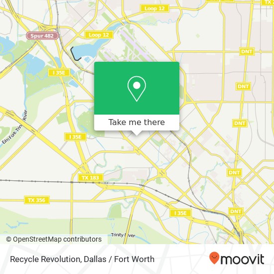 Recycle Revolution map