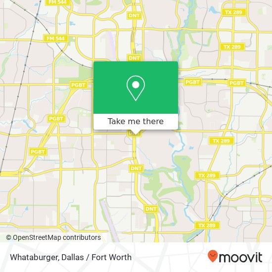 Whataburger map