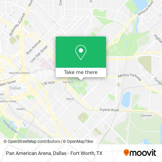 Pan American Arena map