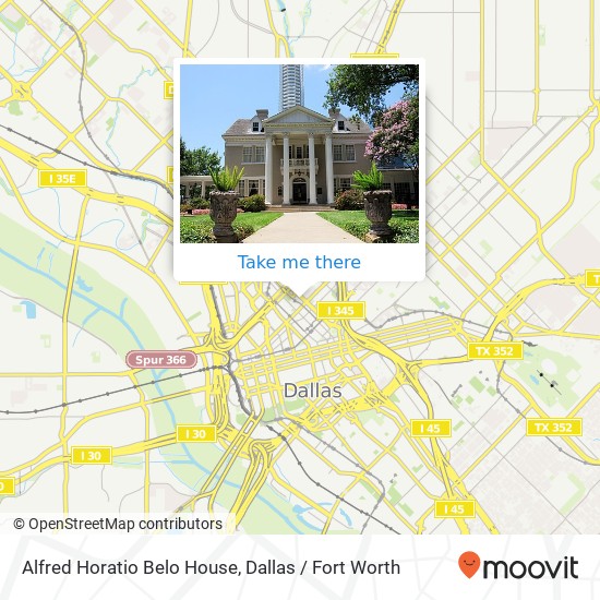 Alfred Horatio Belo House map