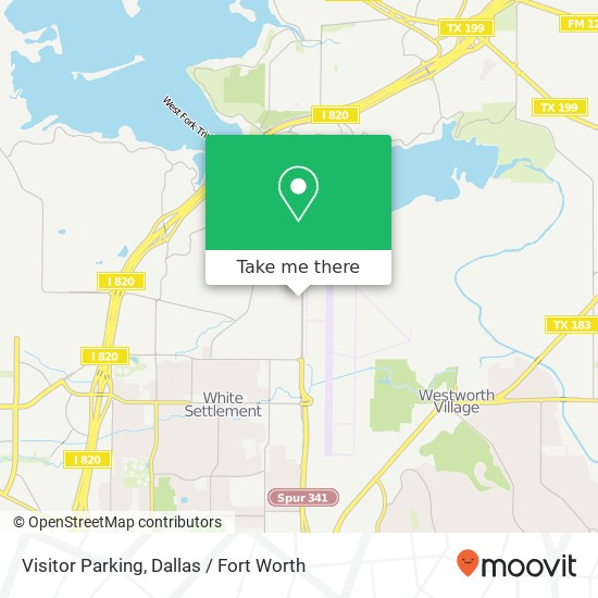 Visitor Parking map