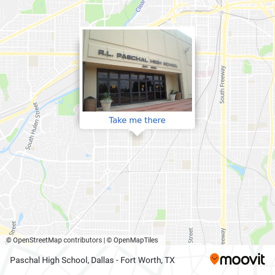 Paschal High School map