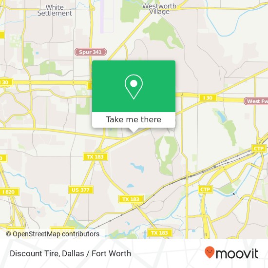 Discount Tire map