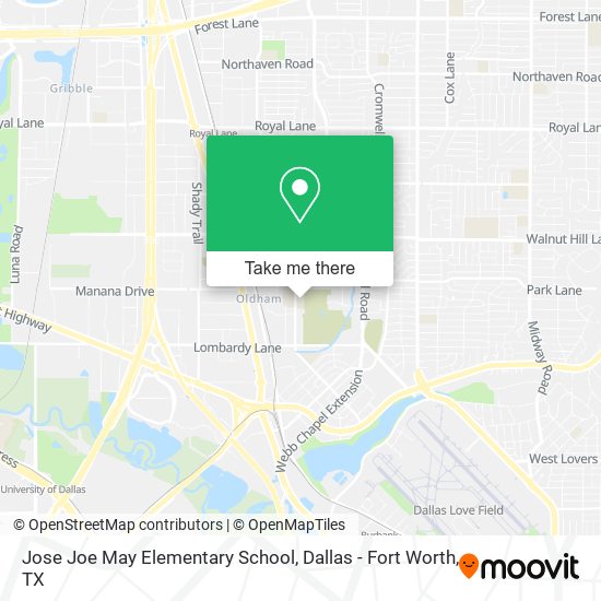 Jose Joe May Elementary School map