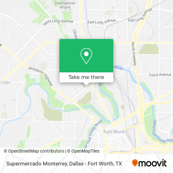 Mapa de Supermercado Monterrey