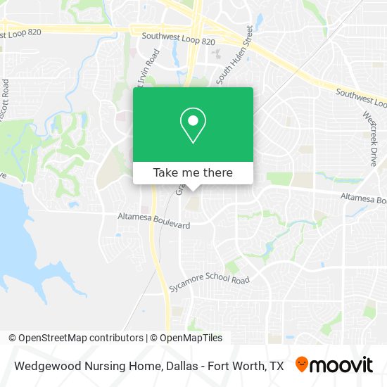 Wedgewood Nursing Home map