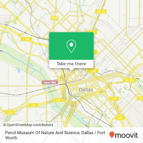 Mapa de Perot Museum Of Nature And Science