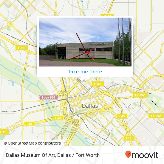 Dallas Museum Of Art map