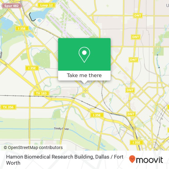 Hamon Biomedical Research Building map